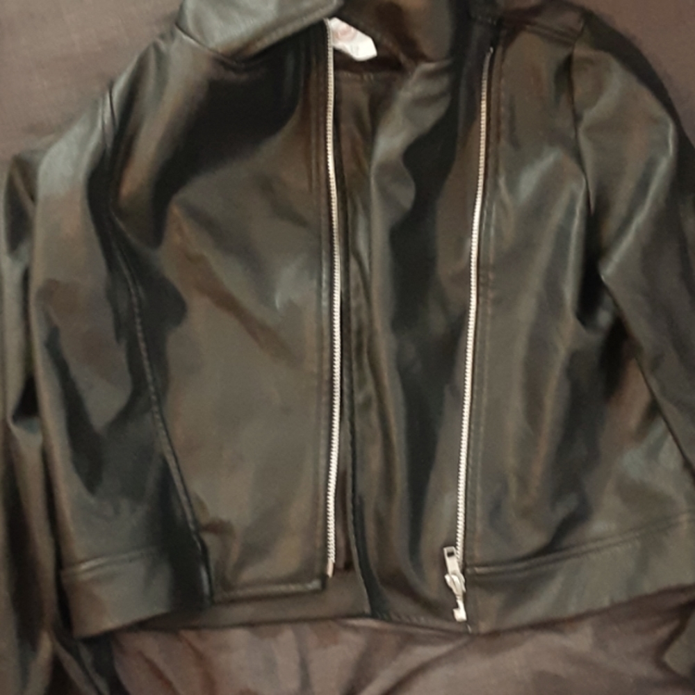Black Zip Up Jacket